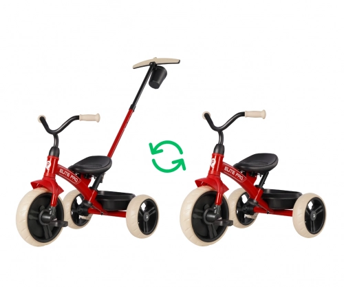 Bērnu trīsritenis Qplay Elite Pro Red