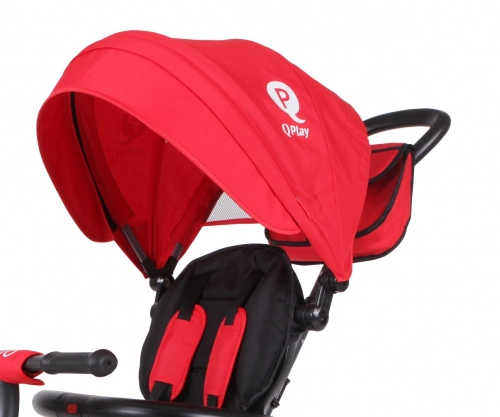 Bērnu trīsritenis Qplay Rito Plus Red