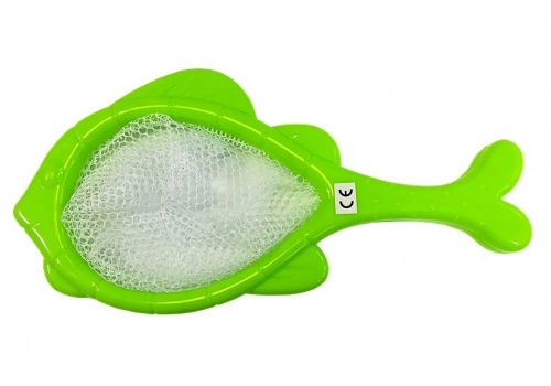 Big Set of Toy Fish For Bathing + Strainer