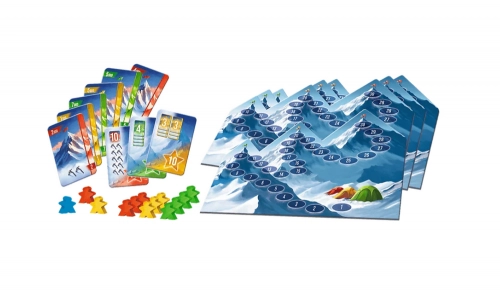 Board Game Karakorum Reiner Knizia: King of the Mountains Trefl 02739