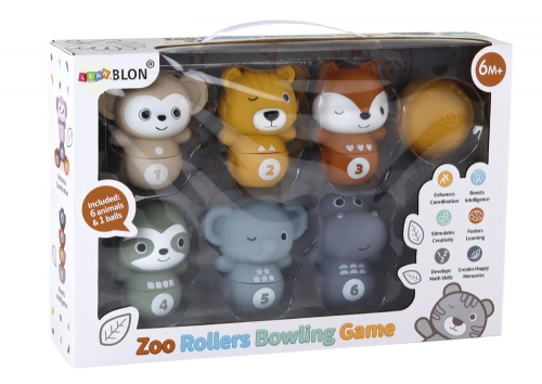 Bowling Animals For Toddlers Interactive Ball Fun