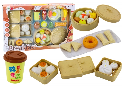 Breakfast Set Containers Vegetables Dishes 38 Elements