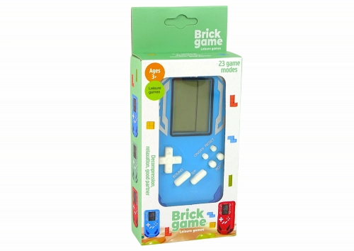 Brick Game Console Blue.