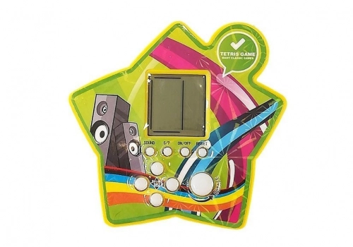 Brick Game Electronic Tetris Portable Star