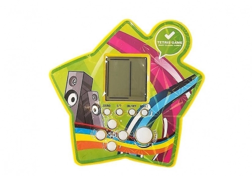 Brick Game Electronic Tetris Portable Star