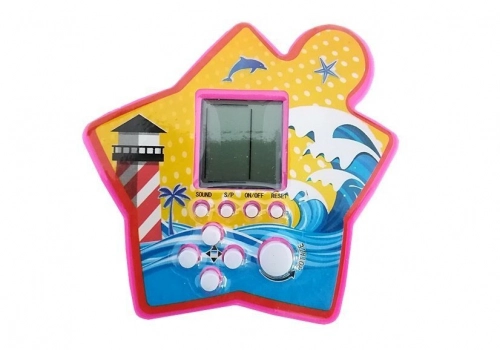 Brick Game Electronic Tetris Portable Star