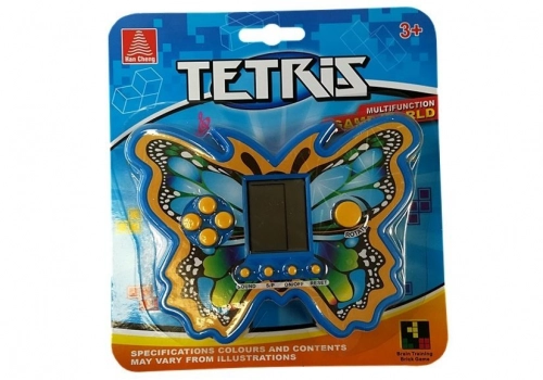Brick Game Tetris Butterfly Blue