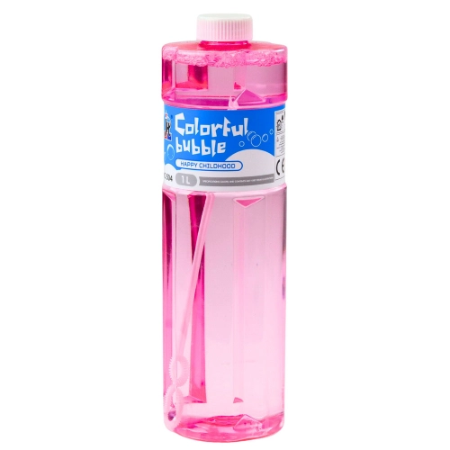 Bubble Liquid With Wand Large Bottle 1L