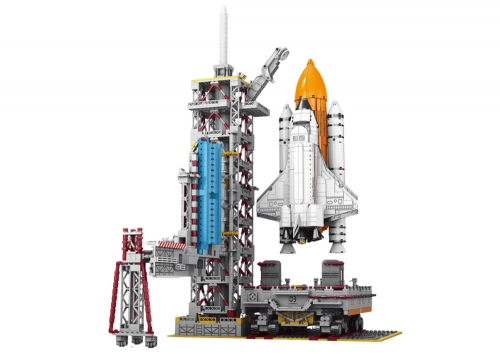 Building Block Set Space Station Rocket Satellites 4392 El