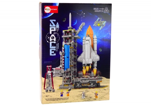 Building Block Set Space Station Rocket Satellites 4392 El