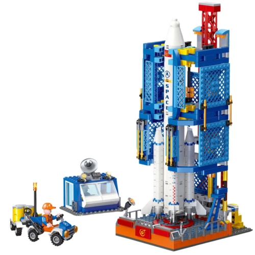 Building Blocks Space Station Platform Rocket 668 pcs.