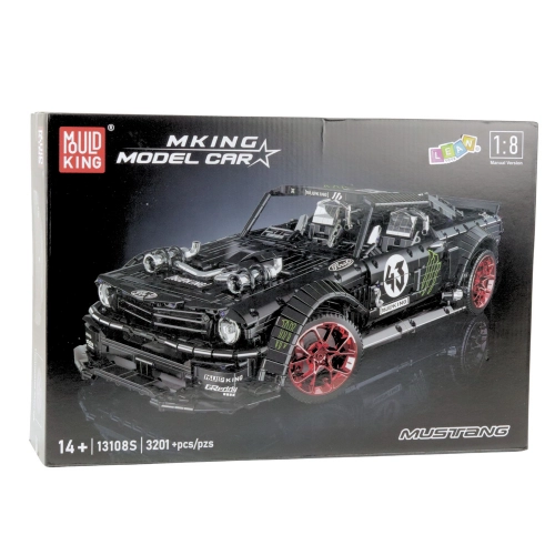 Building Blocks Sports Car Mustang Hoonicorn V2 3201 pcs.