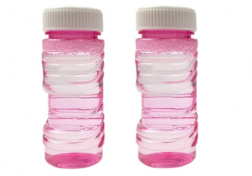 Camera blows soap bubbles Battery Pink Bubble Generator