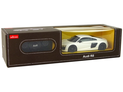 Car R/C Audi R8 1:24 Rastar White