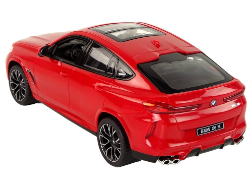 Car R/C Bmw X6 M 1:14 Rastar Red