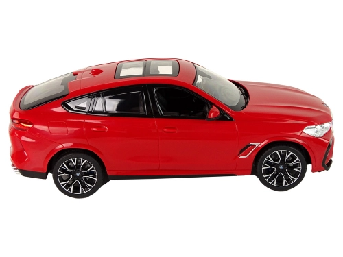Car R/C Bmw X6 M 1:14 Rastar Red