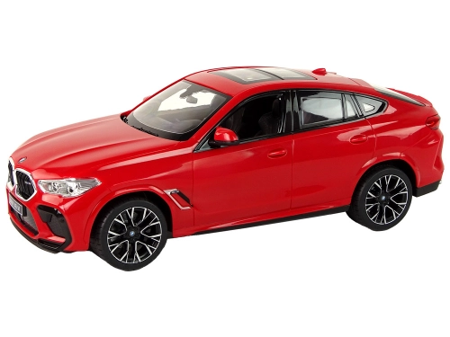 Car R/C Bmw X6 M 1:14 Rastar Red