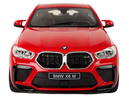 Car R/C Bmw X6 M 1:14 Rastar Red