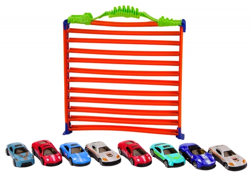 Car Track Parking 2in1 Garage Springs 360 Loop* Set