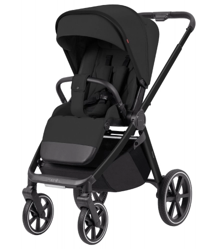 CARRELLO Omega CRL-6531 Denim Black Bērnu rati 2in1