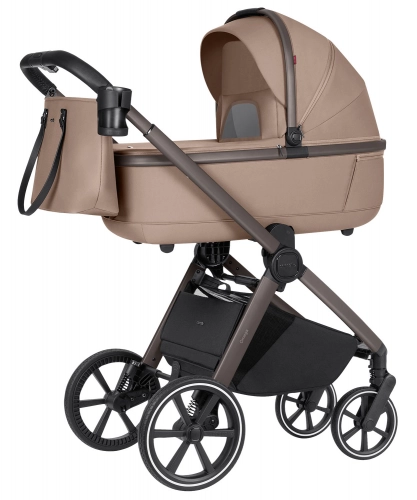 CARRELLO Omega CRL-6531 Paper Beige Bērnu rati 2in1