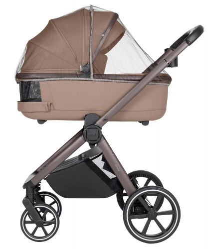 CARRELLO Omega CRL-6531 Paper Beige Bērnu rati 2in1