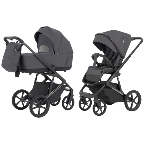 CARRELLO Sigma CRL-6523 Club Grey Bērnu rati 2in1