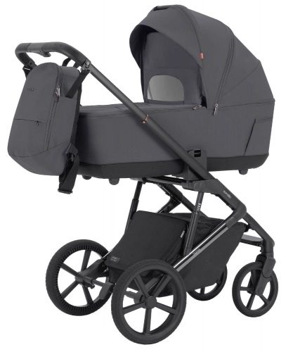 CARRELLO Sigma CRL-6523 Club Grey Bērnu rati 2in1