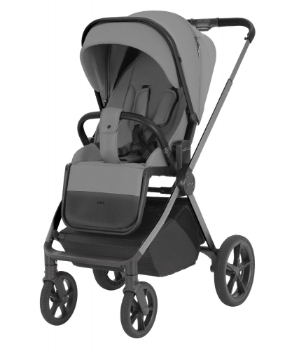 CARRELLO Ultra CRL-6527 Silk Grey Bērnu rati 2in1