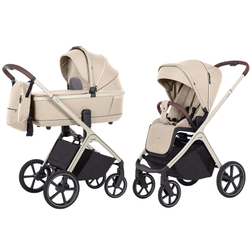 Carrello Vector CRL-6550 Seashell Beige Bērnu rati 2in1