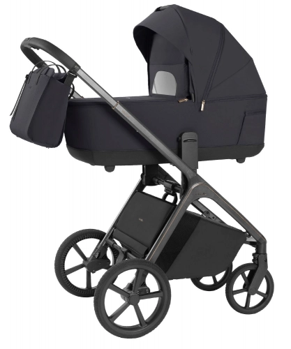 Carrello Vector CRL-6551 Shadow Black Bērnu rati 2in1