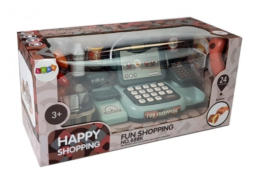 Cash Register Shop Kit with Microphone Sound Terminal