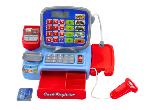Cash Register With Barcode Scanner 21 Pieces