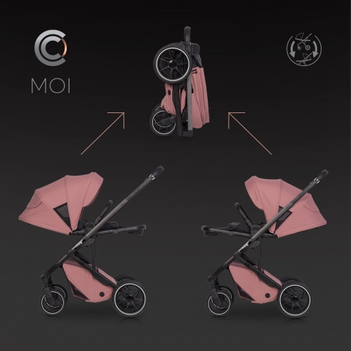 Cavoe Moi Desert Rose Bērnu rati 2in1