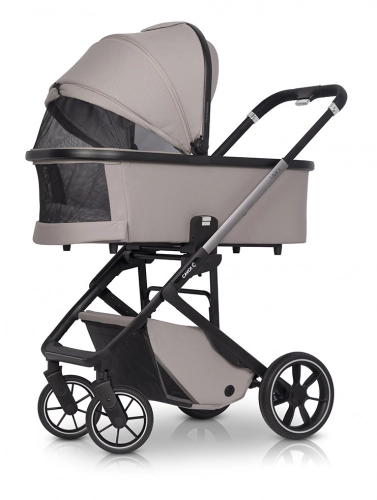 Cavoe Moi+ Taupe Bērnu rati 2in1