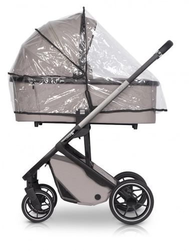 Cavoe Moi+ Taupe Bērnu rati 2in1