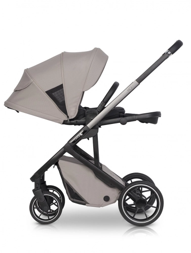 Cavoe Moi+ Taupe Bērnu rati 2in1