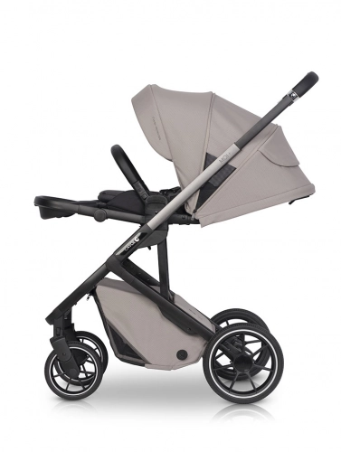 Cavoe Moi+ Taupe Bērnu rati 2in1