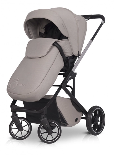 Cavoe Moi+ Taupe Bērnu rati 2in1