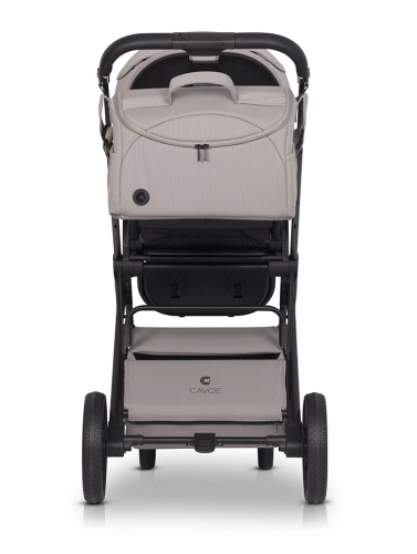 Cavoe Moi+ Taupe Bērnu rati 2in1