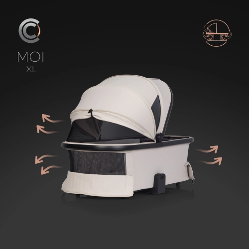 Cavoe Moi XL Ecru Прогулочная коляска