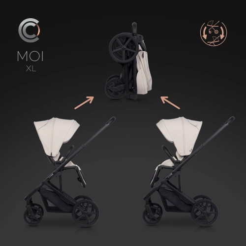 Cavoe Moi XL Ecru Прогулочная коляска