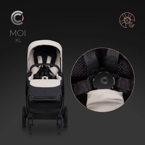 Cavoe Moi XL Ecru Прогулочная коляска