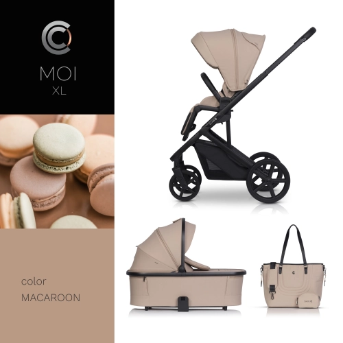 Cavoe Moi XL Macaroon Bērnu rati 2in1