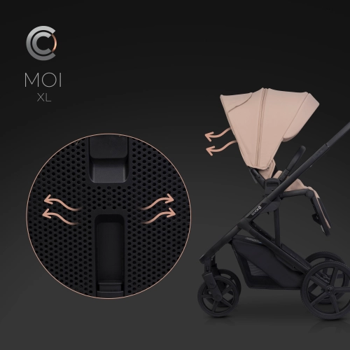 Cavoe Moi XL Macaroon Прогулочная коляска