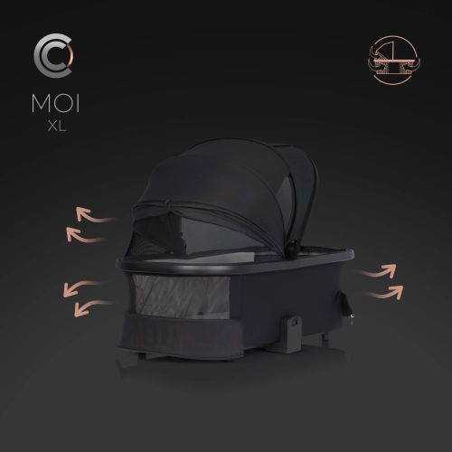 Cavoe Moi XL Meteorite Bērnu rati 2in1