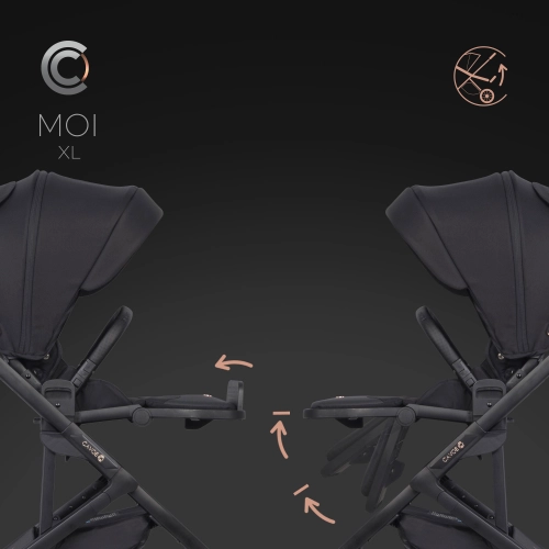 Cavoe Moi XL Meteorite Bērnu rati 2in1