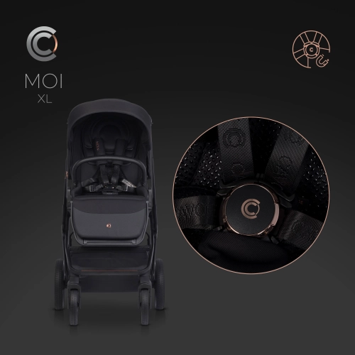 Cavoe Moi XL Meteorite Bērnu rati 2in1