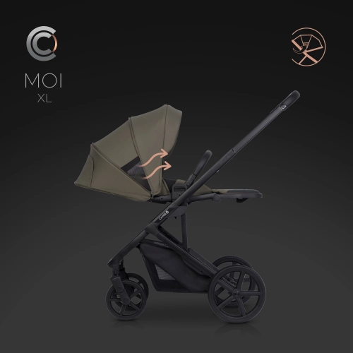 Cavoe Moi XL Moss Детская коляска 2 в 1