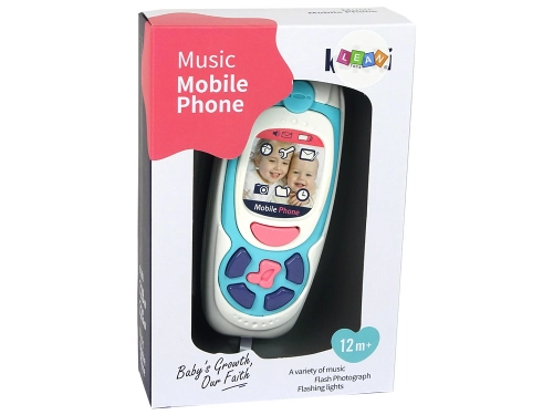 Children's Educational Mobile Phone Melody Blue